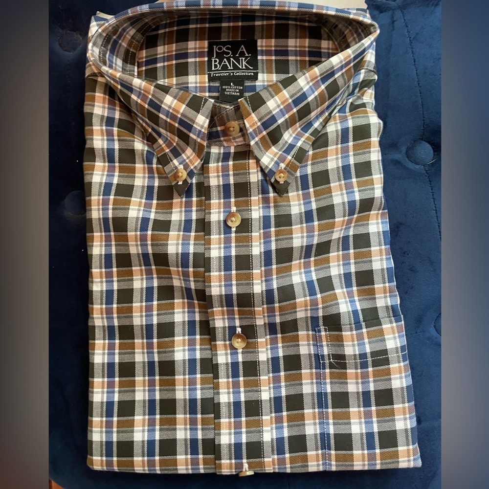 NWT JoS A BANK dress shirt